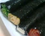 サーモンとクリームチーズの太巻き作り方7写真