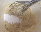 重曹でバナナと豆腐の米粉の蒸しケーキ♪作り方2写真