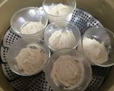 重曹でバナナと豆腐の米粉の蒸しケーキ♪作り方4写真