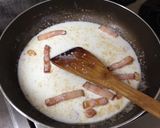 そら豆とベーコンのクリームパスタ作り方8写真