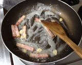 そら豆とベーコンのクリームパスタ作り方7写真