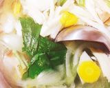 だしの素不要。野菜のお味噌汁。作り方2写真