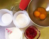 いちごシフォンケーキ作り方1写真