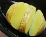 塩トマトdeアコーディオンポテト作り方3写真