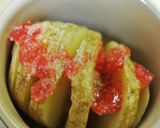 塩トマトdeアコーディオンポテト作り方5写真