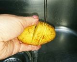 節約簡単洒落てるハッセルバッグポテト作り方4写真
