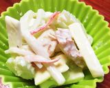 簡単☆リンゴとセロリとちくわのサラダ作り方5写真