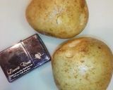 新ジャガで皮ごとポテトチップス作り方1写真
