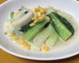 簡単！副菜！チンゲン菜の搾菜肉あんかけ作り方8写真