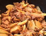 スンドゥブ風？アサリと豚肉の煮こみ作り方4写真