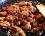 味噌チキン丼作り方2写真