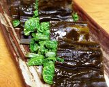 こごみの昆布〆作り方11写真