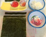 ハツシモ寿司 ミニ薔薇巻き作り方1写真