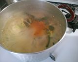 チンゲン菜と　挽き肉　えのきの　ピリ辛煮作り方6写真
