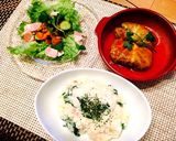 春限定♪牛乳で菜の花とベーコンのリゾット作り方6写真