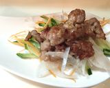 こだわり食感 塩レモン✿カリ豚サラダ　作り方8写真