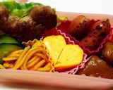 ディズニー☆ミニーちゃんキャラ弁作り方6写真