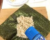 納豆…おにぎらず〜♡(o˘◡˘o)♡作り方5写真