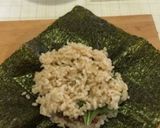 納豆…おにぎらず〜♡(o˘◡˘o)♡作り方8写真