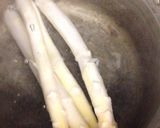 ホワイトアスパラのクリームパスタ作り方2写真