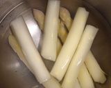 ホワイトアスパラのクリームパスタ作り方3写真
