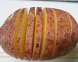 ハッセルバックポテト～レンジで時短！～作り方1写真