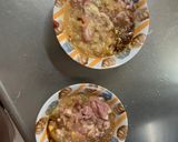 レンジ根菜茄子梅レモンウスター味甘酢豚作り方4写真