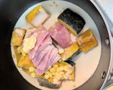 ゴロゴロ冷凍かぼちゃのミルク煮作り方1写真