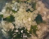 春～磯山☆筍と生わかめと豆腐の味噌汁★作り方6写真