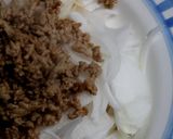 新玉ねぎをひき肉ドレッシングで作り方13写真