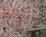 新玉ねぎをひき肉ドレッシングで作り方7写真