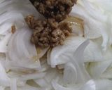 新玉ねぎをひき肉ドレッシングで作り方12写真