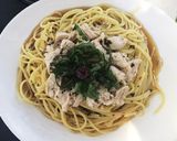 ササミ☆大葉☆梅☆パスタ☆簡単☆美味しい作り方5写真