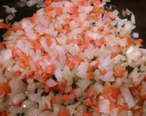 簡単　かぼちゃとターキー（鶏肉）のチリ作り方4写真