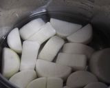 簡単✿こっくり染み染みぶり大根作り方1写真