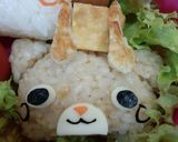 キャラ弁♬妖怪w♬コマさん＆コマじろう作り方9写真