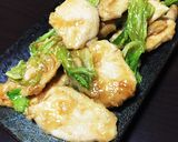 簡単！鶏むね肉とキャベツのオイスター炒め作り方7写真