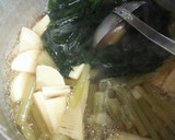 旬の春煮物（ワカメとタケノコとふき）作り方4写真