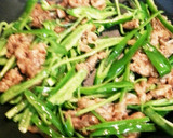 豚肉とピーマンだけで細切り炒め♪作り方5写真