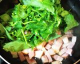 春の旬の菜の花とベーコンのパスタ作り方6写真