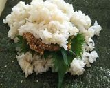 オクラとナメタケのおにぎらず作り方4写真
