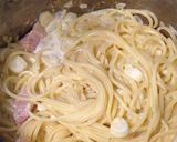 ホワイトアスパラのクリームパスタ作り方7写真