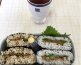 納豆…おにぎらず〜♡(o˘◡˘o)♡作り方16写真