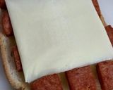スパムチーズハニーマスタードマヨトースト作り方7写真