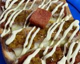 スパムチーズハニーマスタードマヨトースト作り方13写真