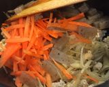 鶏ひき肉とひじきの具だくさん煮物作り方5写真