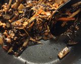 鶏ひき肉とひじきの具だくさん煮物作り方7写真