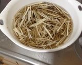 シンプルきんぴらごぼう☆作り方1写真