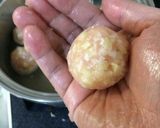 【とろみを】筍入りの鶏団子【すこし】作り方6写真