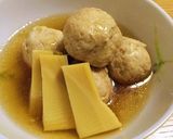 【とろみを】筍入りの鶏団子【すこし】作り方11写真